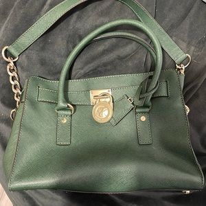 Micheal Kors purse hunter green
